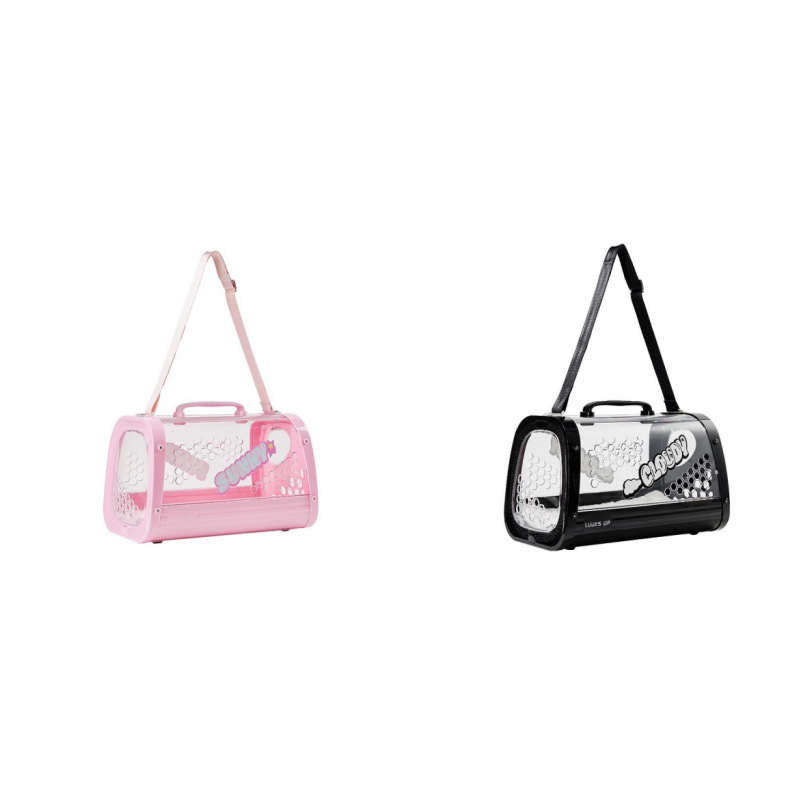 路可丝宠物外出手提包大空间透气便携防应激斜跨猫包宠物猫咪用品