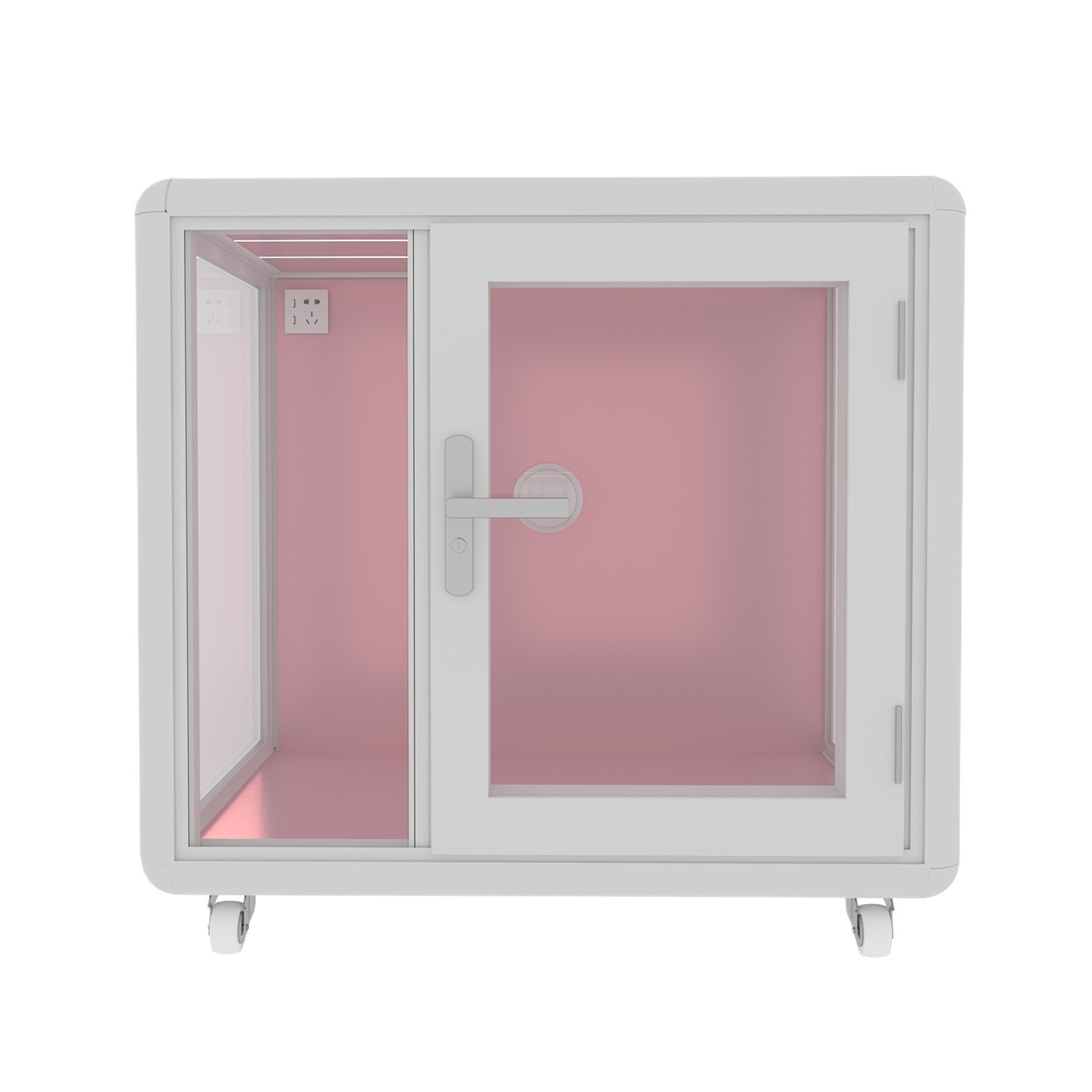 室内宠物隔音房可移动迷你家用防扰民狗窝猫咪隔音箱罩笼子玻璃房